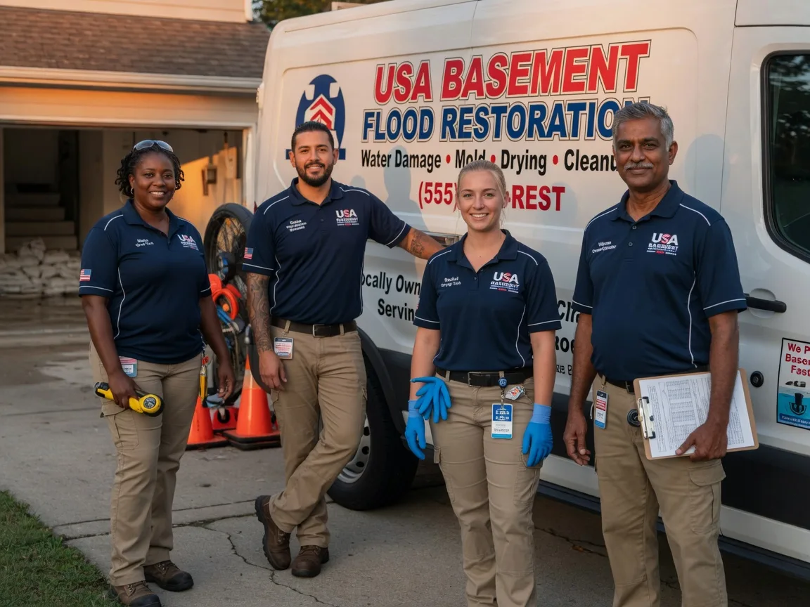 Basement Flood Cleanup company in West End, NC